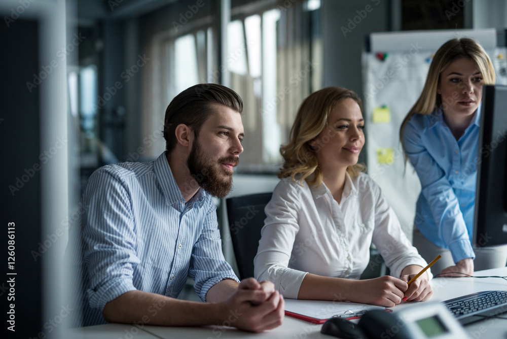 Fototapeta premium Teamwork always wins