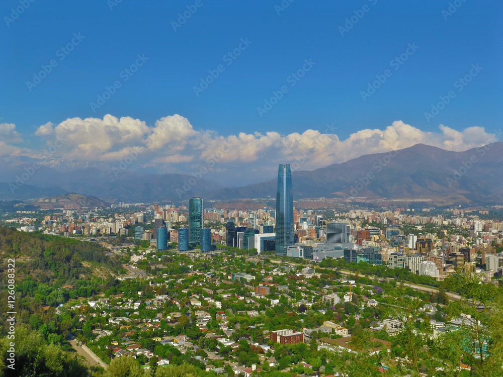 Fototapeta premium Santiago de Chile, Chile, Cityscape