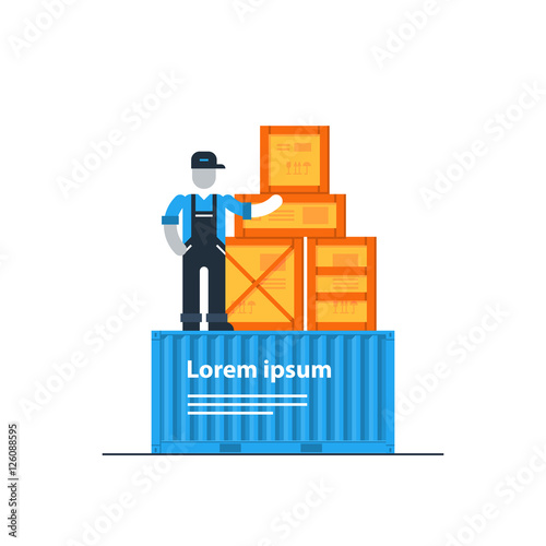 Warehouse workers, logistics services