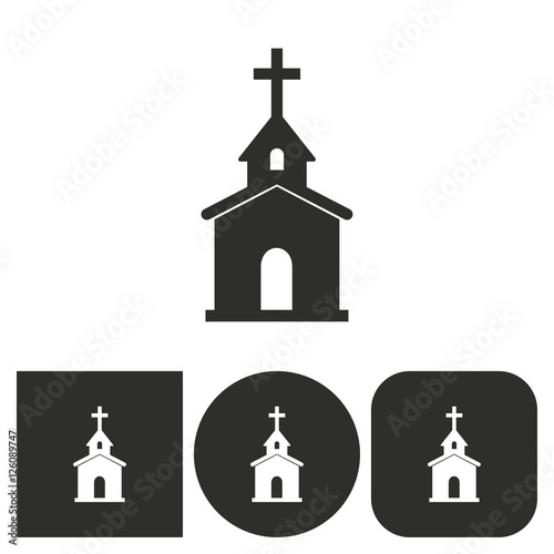 Church - vector icon.