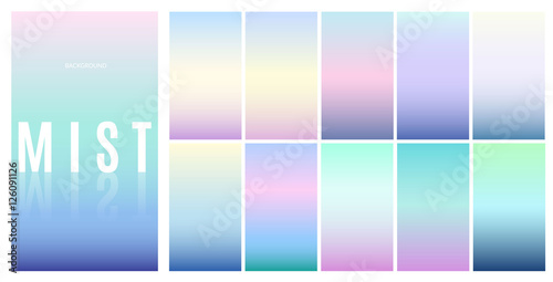 Creative soft color background design
