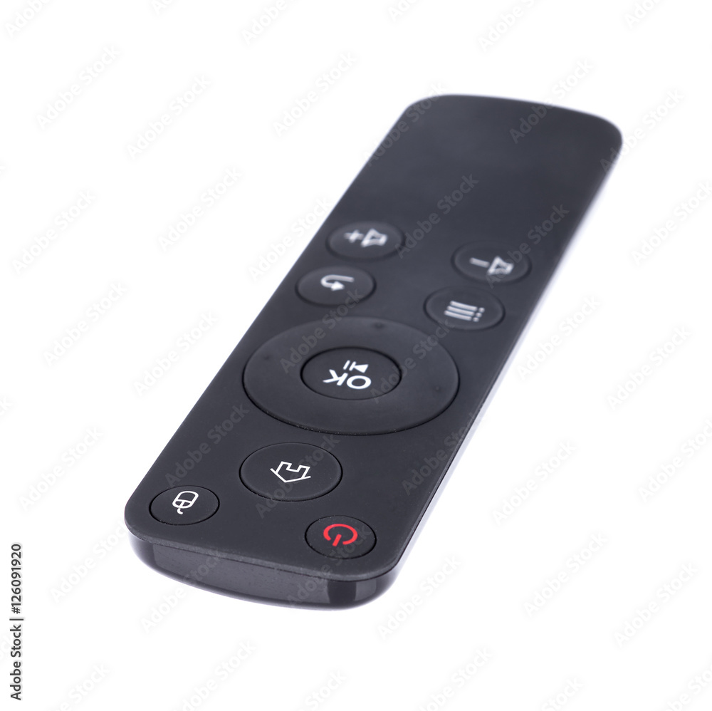multimediaremote control isolated on white multimediaremote control isolated on white