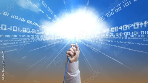 Plugging ethernet cable into The Cloud