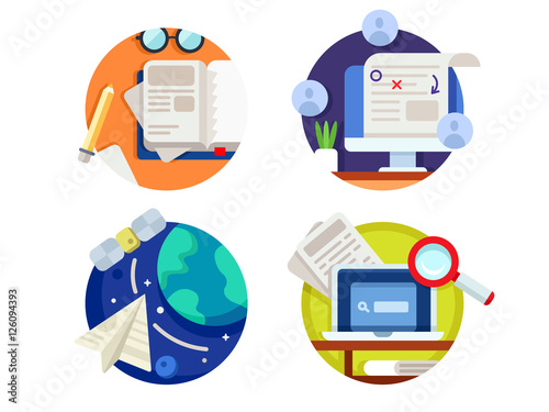 Creating and correcting articles