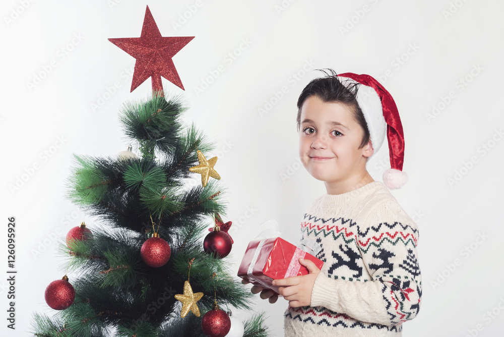 niño en navidad niño en navidad