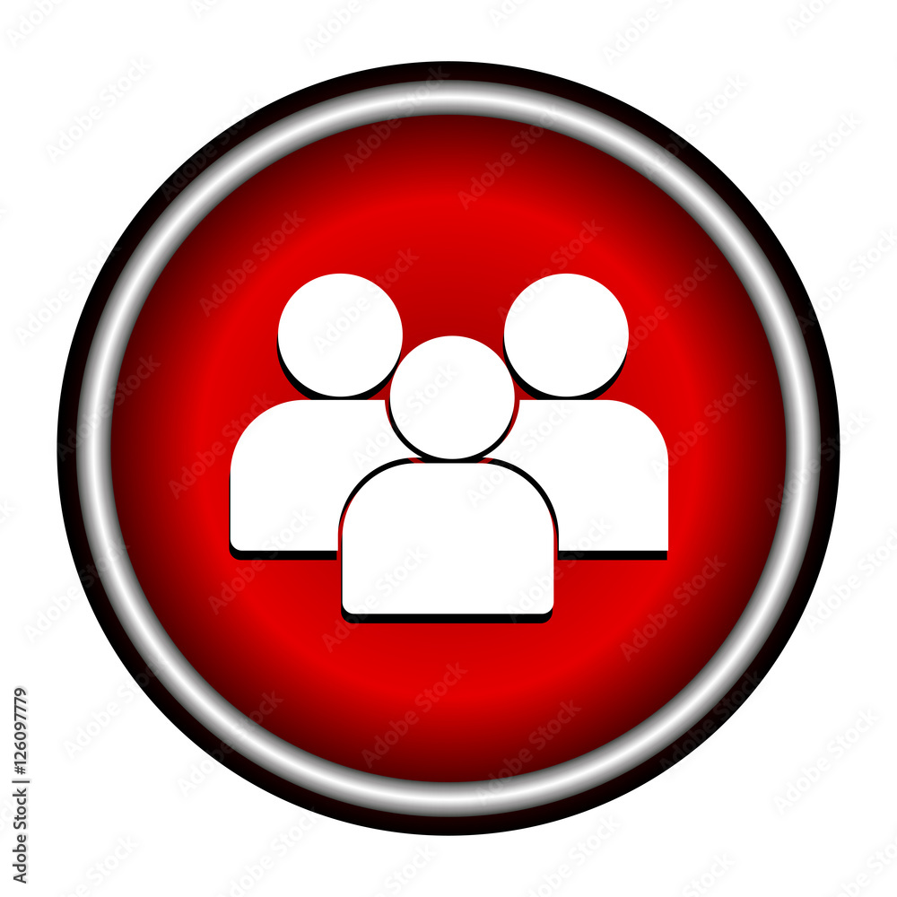 Illustration of Flat Group of People Icon Vector Symbol Background Illustration of Flat Group of People Icon Vector Symbol Background