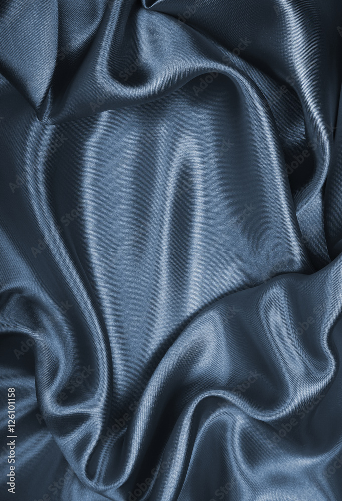 Smooth elegant grey silk as background Smooth elegant grey silk as background