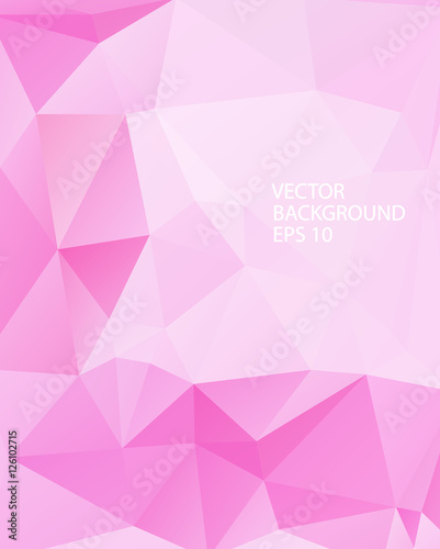 Abstract polygonal background