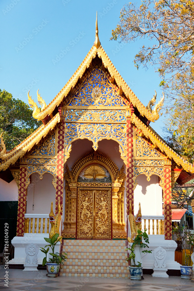 Wat Phrathat Doi Suthep is a Theravada Buddhist temple in Chiang