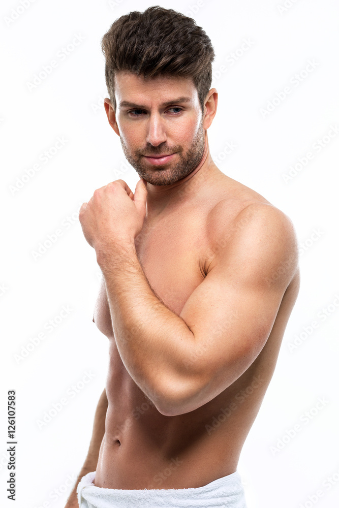 Fototapeta premium Muscular man 