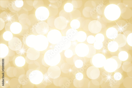 Gold bokeh background
