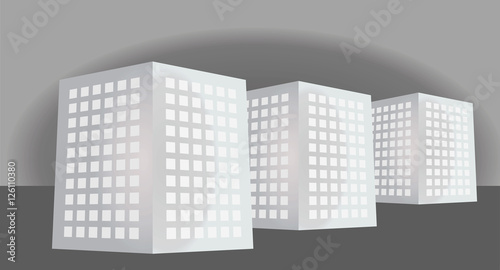 Grey block vector