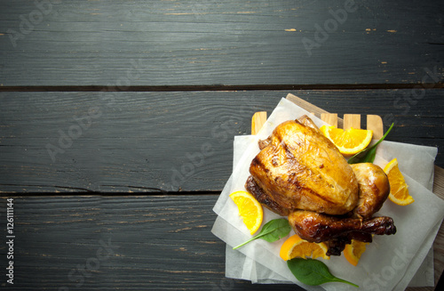 Seasonal roast turkey with ...