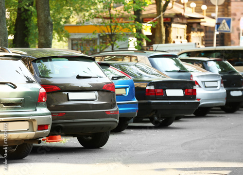 Cars on parking © Africa Studio