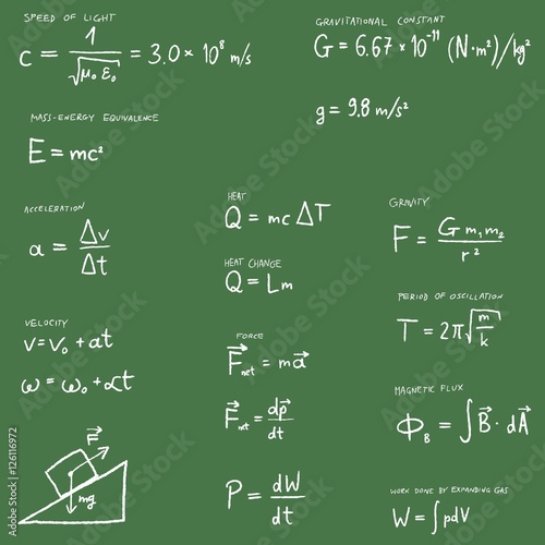 Science vector - physics