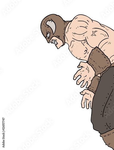strong barbarian illustration
