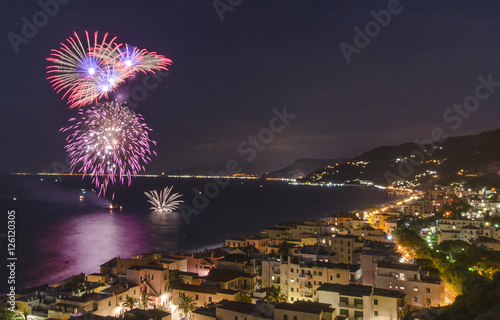 Foto Fireworks San Lorenzo Varigotti-Ligury-Italy