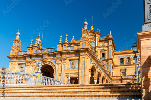 Seville. Spanish Square or Plaza de Espana.