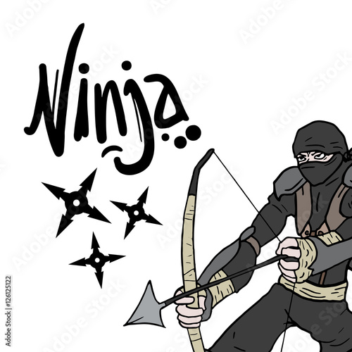 ninja draw photo