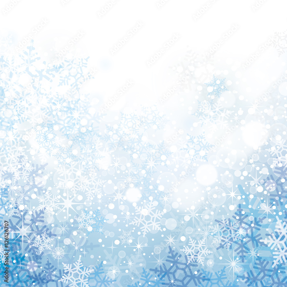 雪の結晶の背景素材 Stock Vector Adobe Stock