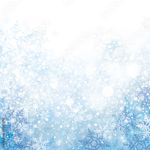 雪の結晶の背景素材