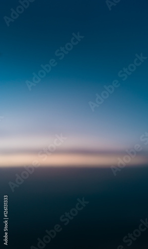 Soft blue abstract sky in evening