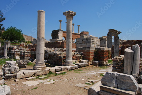 Castle & Monument of St. John, Ephesus, Turkey 5th c AD 
