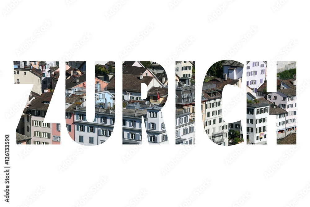 Zurich, Switzerland - travel sign
