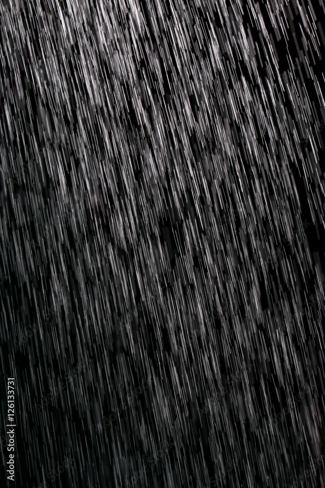 rain on a black background rain on a black background