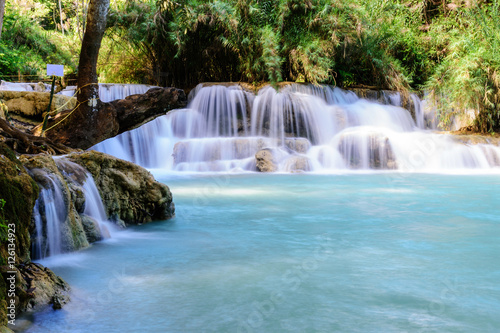 Kuang Si Waterfalls  Luang Phrabang  Laos