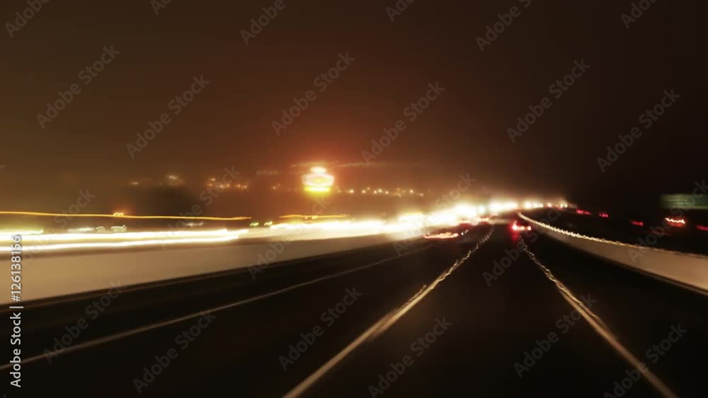 Time lapse of a car driving in Freeway
Time lapse of a car driving in Freeway