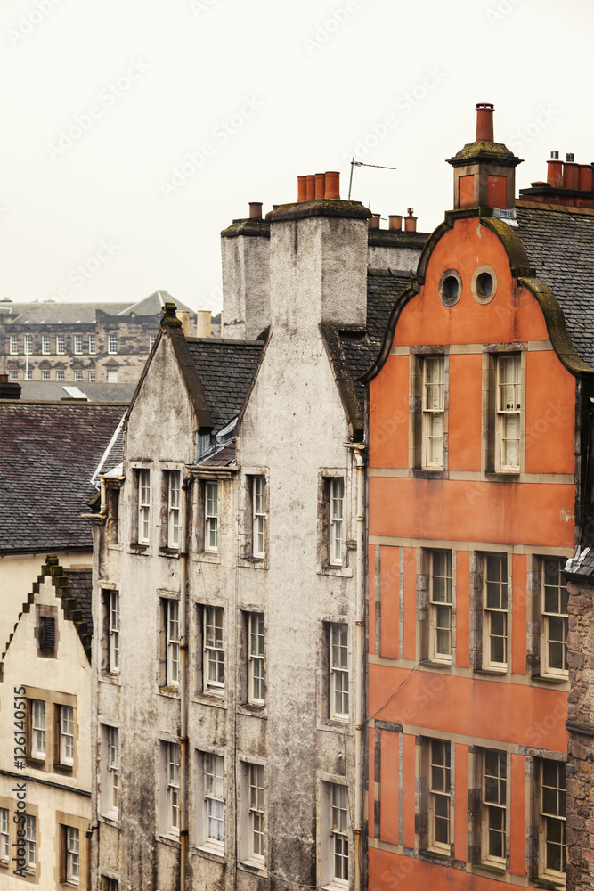 Traditional Edinburgh architecture