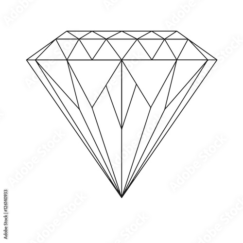 Classic Diamond Vector Illustration Logo Poster Animation Cartoon