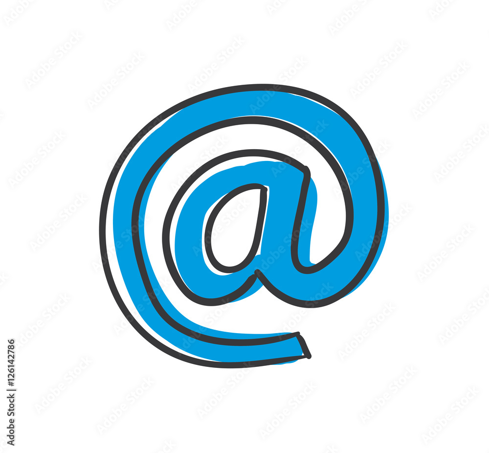 Stick Figure Series Icon / Mail Stick Figure Series Icon / Mail