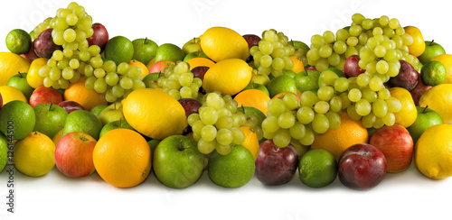 Fototapeta Naklejka Na Ścianę i Meble -  image of different fruits close-up