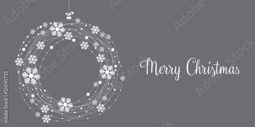Christmas card, wishes, winter landscape background