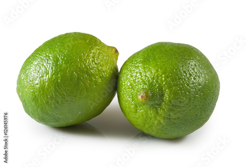 isolated image of lemons close-up