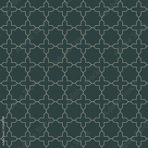 Vector seamless pattern. Geometric texture. Repeating background