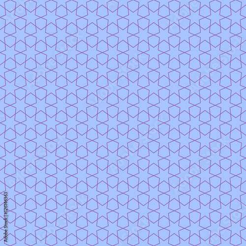 Vector seamless geometric line pattern. Abstract backgroundVecto © alena1301