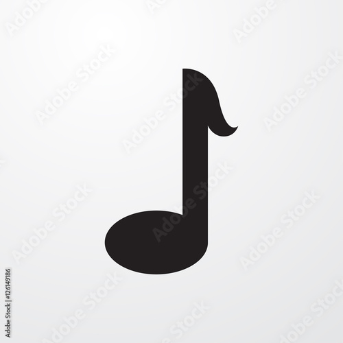 music note icon illustration