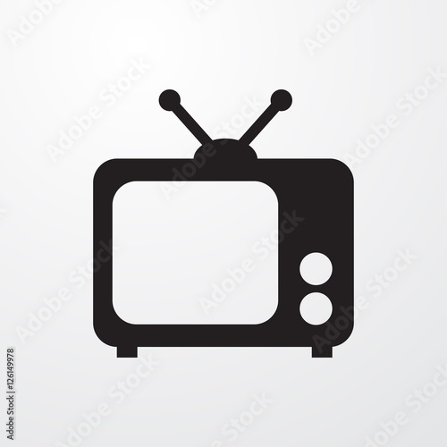 TV icon illustration