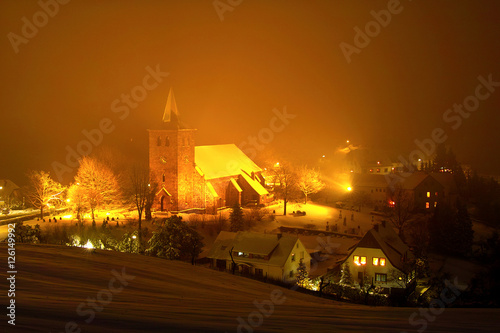 Bergkirchen -  Bad Oeynhausen am Abend photo