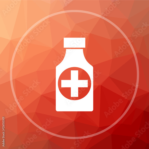 Pills bottle icon