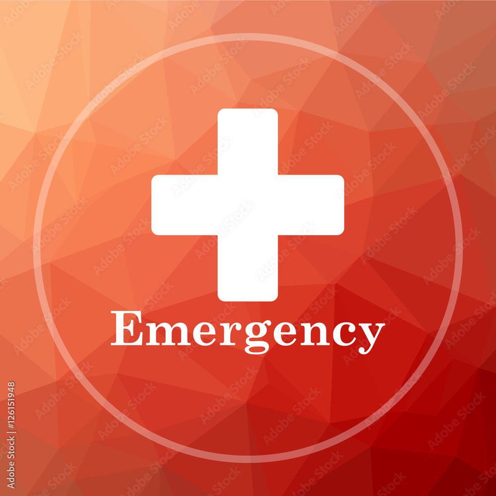 Obraz premium Emergency icon