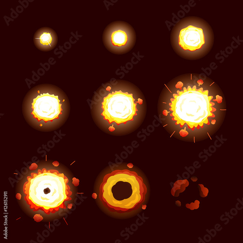  Explosion Process Set