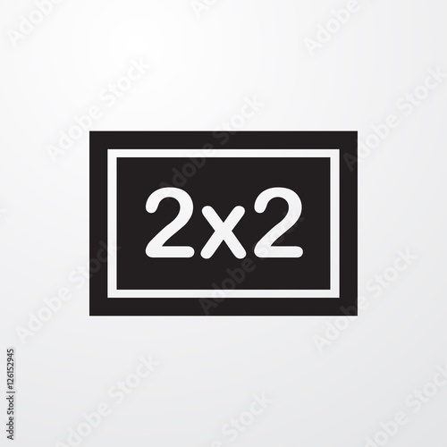 blackboard icon illustration