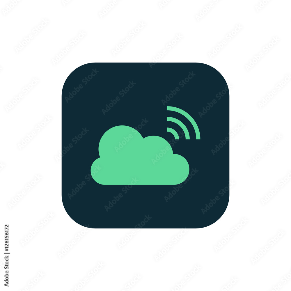 Broadcast icon vector, clip art. Live stream cloud computing. Also useful as logo, square app icon, web UI element, symbol, graphic image, silhouette and illustration. Broadcast icon vector, clip art. Live stream cloud computing. Also useful as logo, square app icon, web UI element, symbol, graphic image, silhouette and illustration.