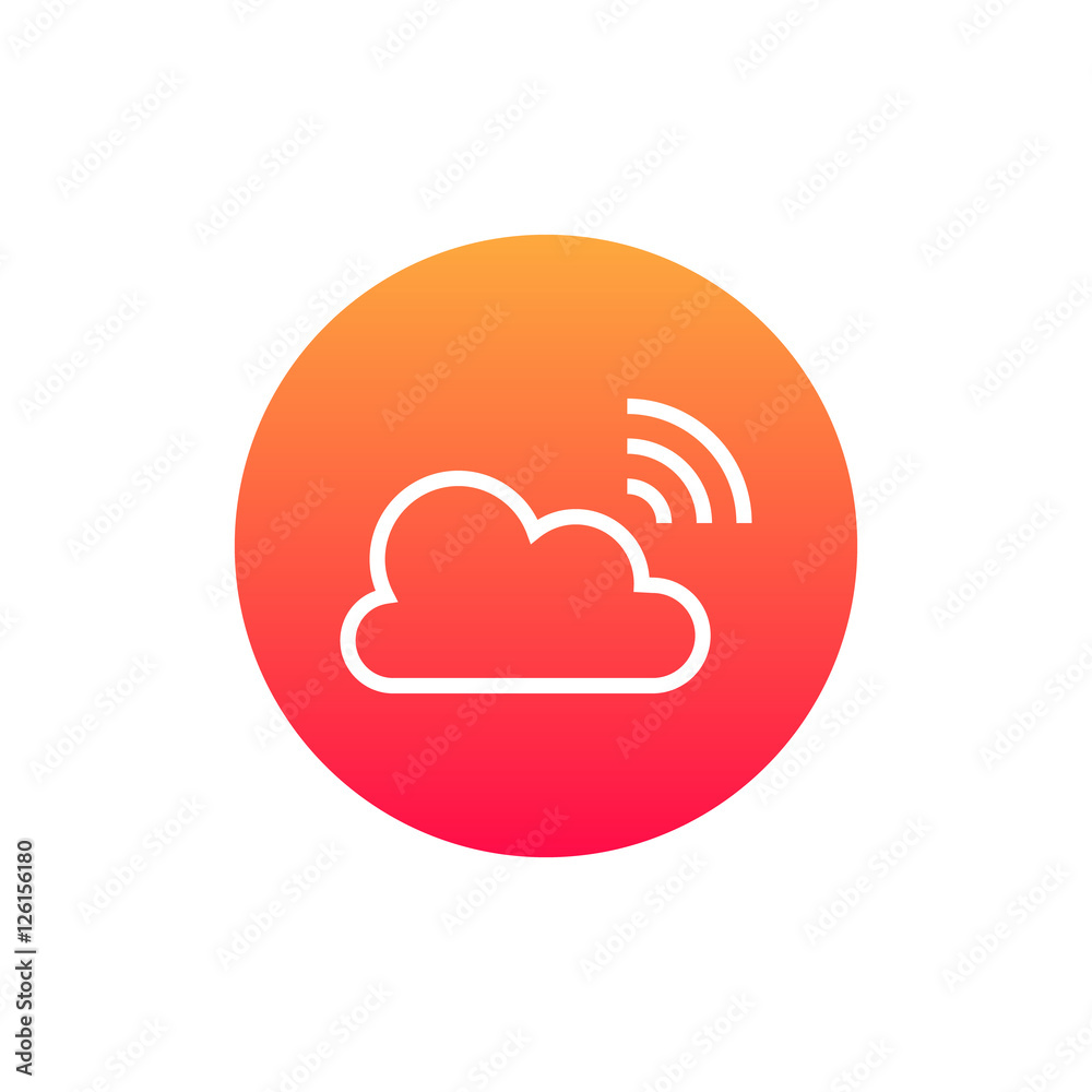 Broadcast icon vector, clip art. Live stream cloud computing. Also useful as logo, circle app icon, web UI element, symbol, graphic image, silhouette and illustration. Broadcast icon vector, clip art. Live stream cloud computing. Also useful as logo, circle app icon, web UI element, symbol, graphic image, silhouette and illustration.
