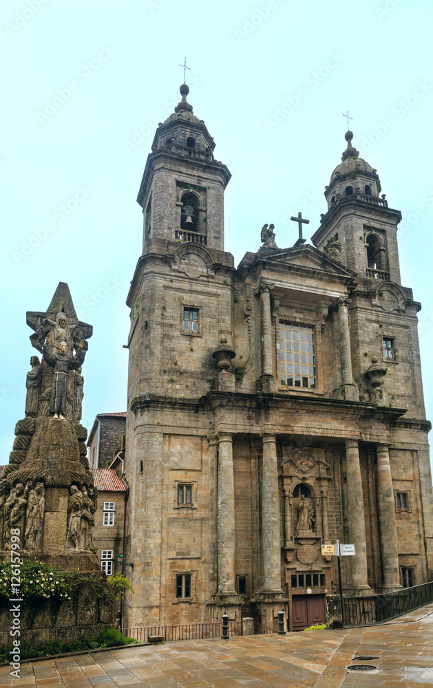San Francisco church, Santiago de Compostela, Spain.