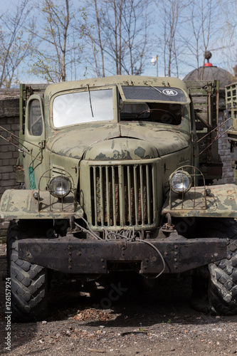 Old soviet truck